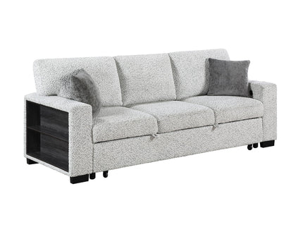 Prato - Sofa With Pull Out Sleeper And USB - Gray