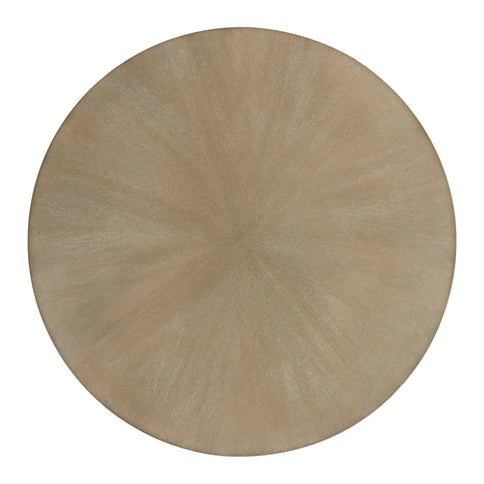 Round Coffee Table With Solid Veneer Top