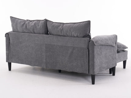 Convertible Combination Sofa With Footstools With Storage