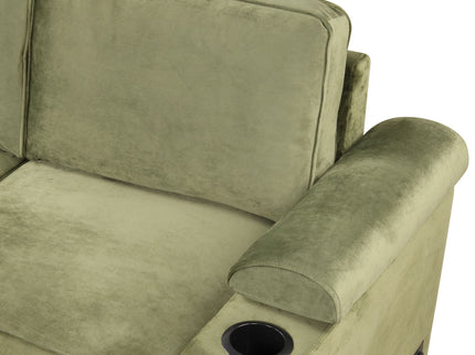 Sleeper Sofa Bed, 2 In 1 Pull Out Sofa Bed L Shape Couch With Storage Ottoman For Living Room, Bedroom Couch And Small Apartment