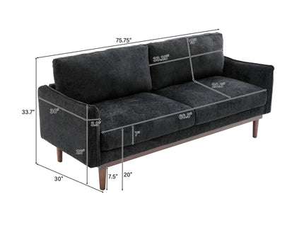 Loveseat Sofa With Spacious Seating