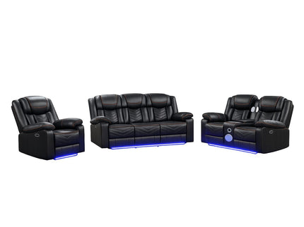 Challenger - LED Power Recliner Set