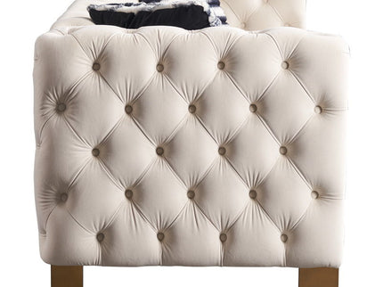 Chesterfield - Modern Tufted Living Room Sofa, 84.25''W Couch