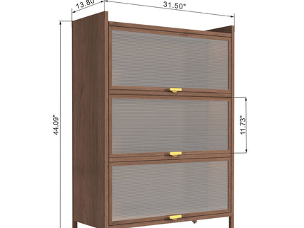 Flip Doors Cabinet, With Ample Storage Space