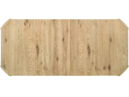 Magnus - 6 Piece Extendable Rectangular Dining Table Set With Dining Bench - Oak