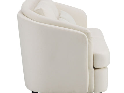 Mariko - Linen 3 Pieces Living Room Set - Beige