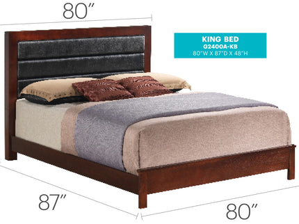 Transitional Modern Design Bed