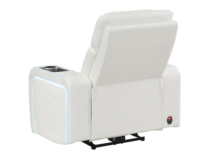 Electra - Power Recliner With Power Headrest, Massage, LED Lighting And USB Control