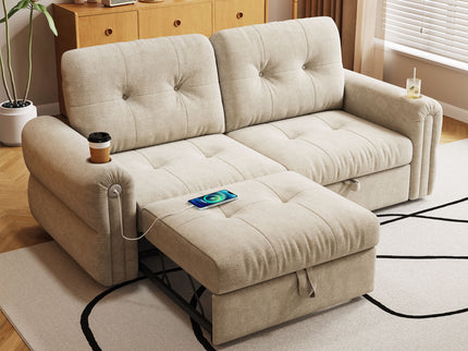 Cloud Like Convertible Sofa Bed With For Living Room