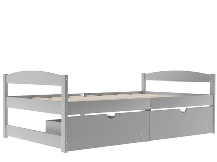 Platform Bed With 2 Drawers