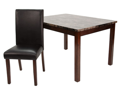Dining Table With 4 Upholstered Side Chairs