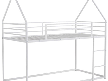 House Bunk Bed With Built In Ladder