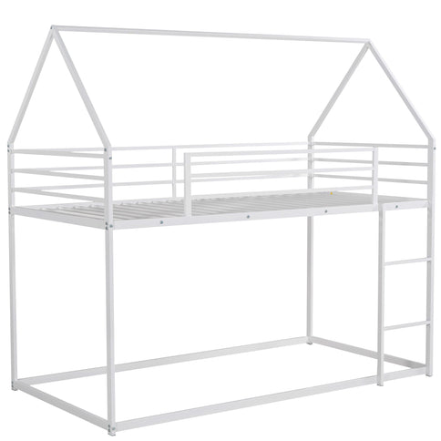House Bunk Bed With Built In Ladder