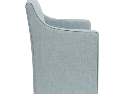 Traditional Skirted Dining Arm Chair