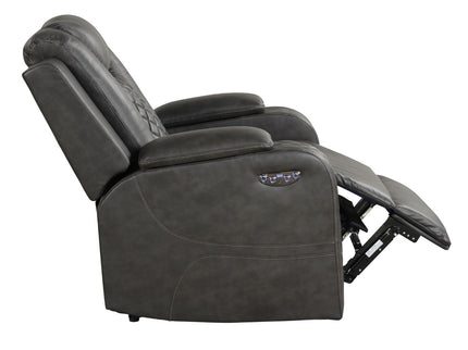 Benz - LED & Power Recliner With Adjustable Headrests And Ambient LED Lighting