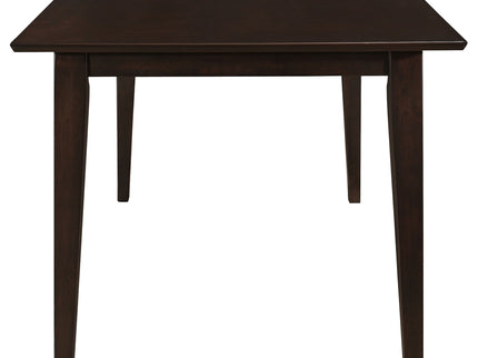 Gianna - 5 Piece Rectangular Dining Set With Table Upholstered Chairs - Cappuccino