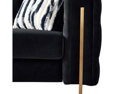 Chesterfield - Modern Tufted Living Room Sofa, 84.25''W Couch
