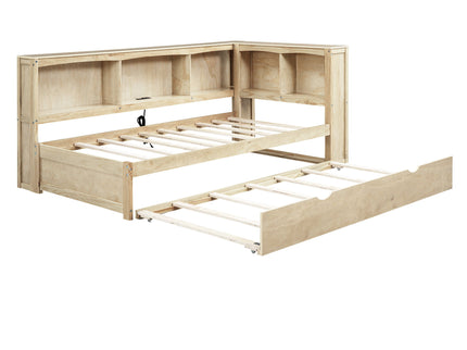 Daybed With Trundle, Storage Cabinets, USB Ports