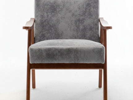 Accent Chair, Classic Mid Century Modern For Extra Seating