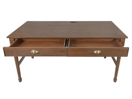 Modern Writing Desk With Drawers For Home Office
