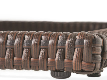 Bucharest - End Table C Shaped Side Table Rattan - Brown
