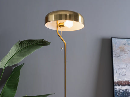 Spectra - Tall Corner Floor Lamp For Living Room - Gold