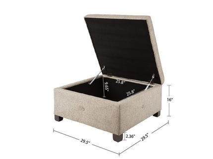 Aspen - Ottoman Soft Close Storage