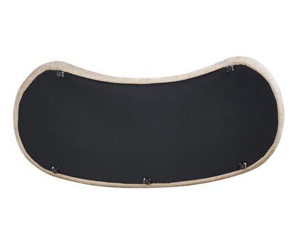 Curved 3 Seater Sofa, Long Living Room Couch