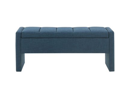 Modern Upholstered Large Bed End Bench With Storage