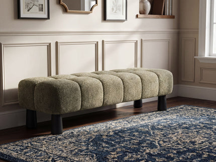 Luxury Upholstered Bench Ottoman