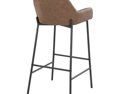 Daniella - Contemporary Fixed Height Barstool (Set of 2)