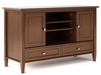 Warm Shaker - Transitional Style TV Media Stand