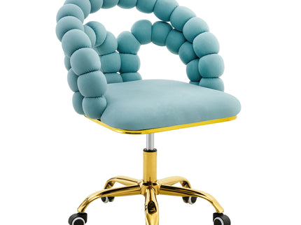 Puffy Bubble, Ball Chain Accent Chair With 5 Claw Casters