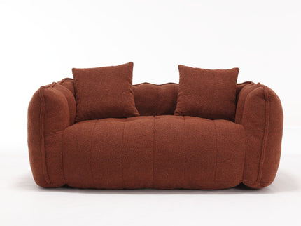Cozy Beanbag Chair With High Resilience Foam Core For 2