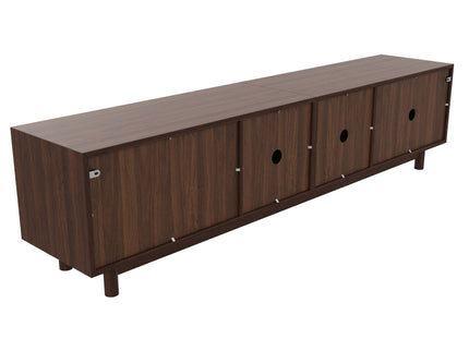TV Stand With For 85" TVs - Walnut