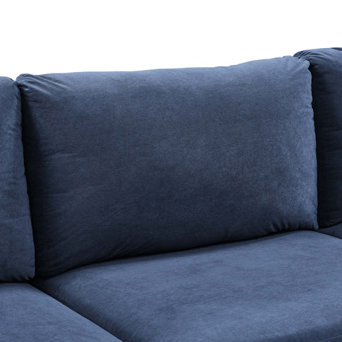 Upholstered Modular Sectional With Removable Cushions