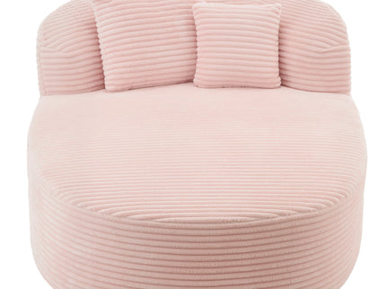 Modern Chaise Lounge Sofa Boneless Couch With Supportive Pillows