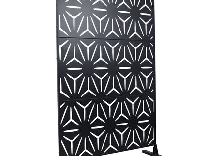 Outdoor & Indoor Metal Privacy Screen, Freestanding Decorative Panels