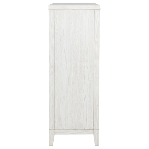 Inverness - 5 Drawer Bedroom Chest - White