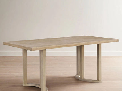 Modern Dining Table Solid Wood