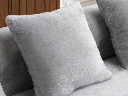 Modular L-Shape Sectional Sofa With Curved Chaise
