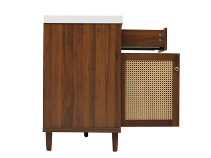 Bathroom Vanity With Sink, 5 Legs, Soft Close Drawers