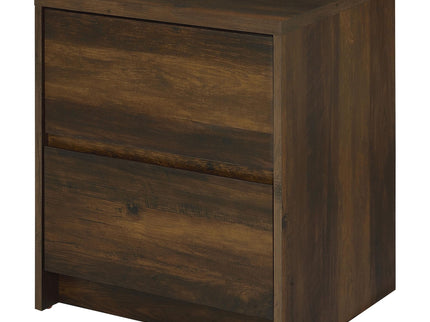 Geary - 2 Drawer Nightstand With LED Lights And USB Charging Ports