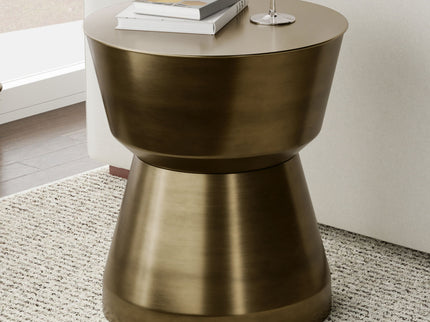 Allegra - Side Table - Antique Brass