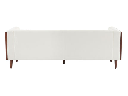 Contemporary 3 Seater Sofa With Tufted Design