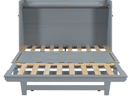 Murphy Bed With Iron Legs, Modern Design