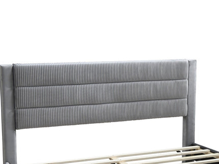 Contemporary Bed With Storage Drawer