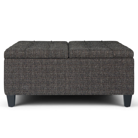 Harrison - Upholstered Coffee Table Storage Ottoman