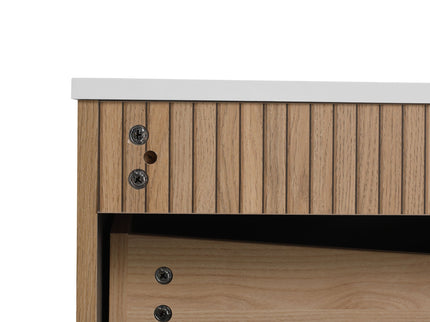 Wall Mounted Bathroom Vanity & 1 Soft Close Drawer (Excluding Sink)