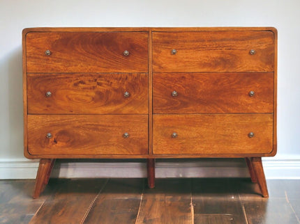 Large Curved Chest - Chestnut